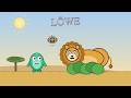 LÖWE! 🦁 Tiere lernen mit Pip | Pips kleine Welt Folge 2