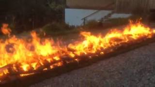 Forty foot firewalk