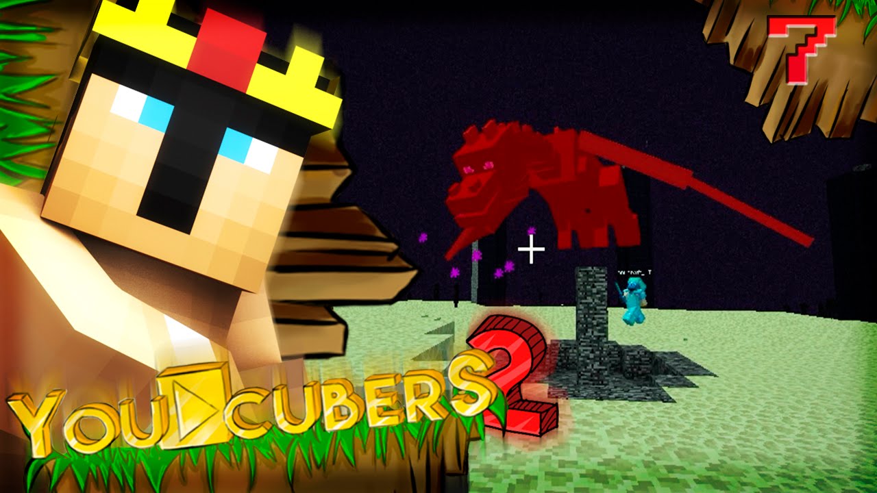 EL DRAGON DEL END!! | YOUCUBERS 2 EP. 7 #YoucubersMinecraft2 - Serie Survival Minecraft 1.9 pvp соль