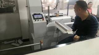 CB540 YAMAHA positioning machine+AZB540C irregular shape hardcover four sides folding machine +BF450