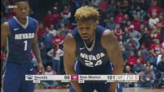 Final 5:59 of Nevada @ New Mexico on ESPN2 (1/7/17)