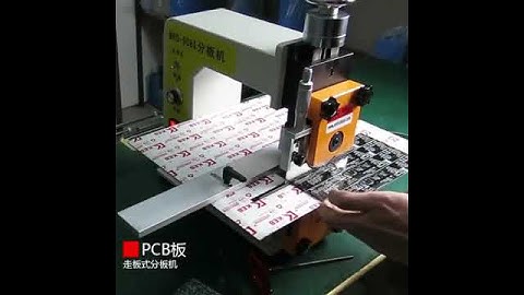 PCB Cutting Machine V-CUT splitting machine