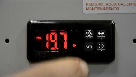 Vapac VS Steam Generator - How to set setpoint on AK01 Controller