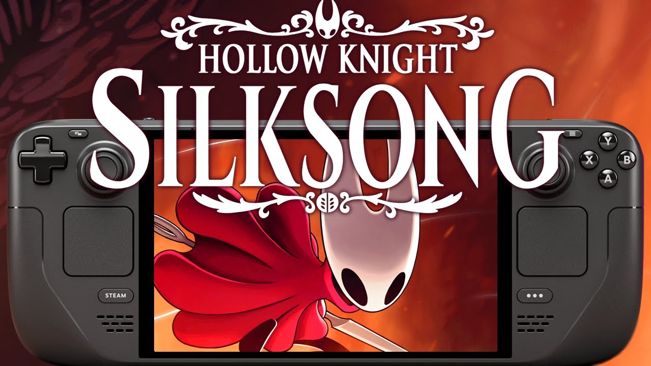 Hollow Knight Silksong is AMAZING On Steam Deck!