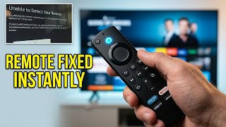 I Reset My Fire TV Remote. Stopped Working. This Simple Fix Saved Me
