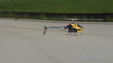 Trex 600 ESP - Flybarless Spektrum Beast X