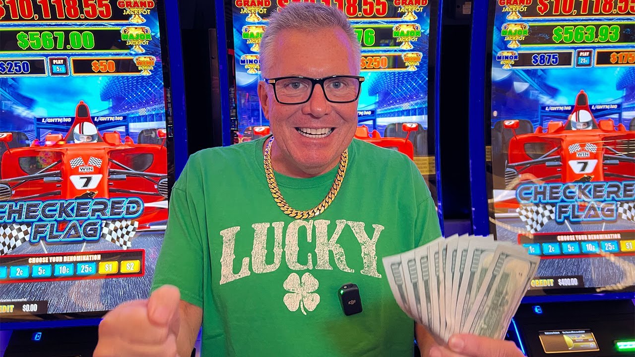 В предвкушении Формулы-1 в Лас-Вегасе я сыграл в «Клетчатый флаг»!