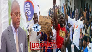 EYE GRAVE!  INTERDICTION DE MARCHE DANS LA VILLE DE KINSHASA JUSQU'À NOUVEL ORDRE ( GENTINY NGOBILA)