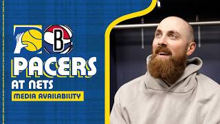 Rick Carlisle, Jay Huff, Pascal Siakam & Tyrese Haliburton on Win Over Nets | Postgame Media