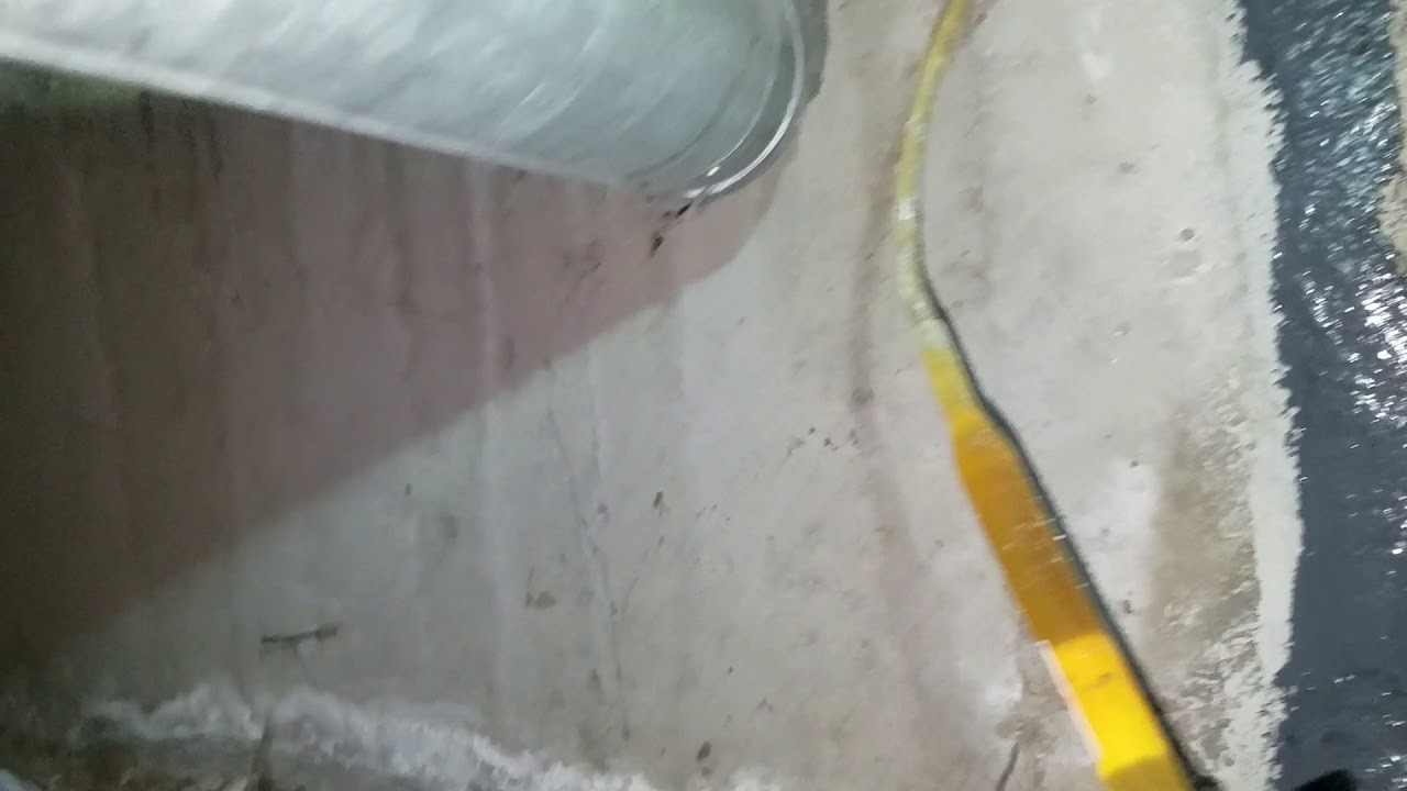 Cracked Concrete Wall Repair Using Epoxy Injection - YouTube
