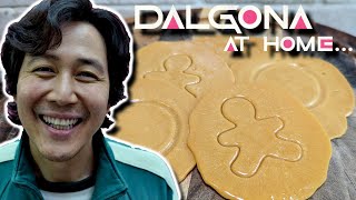 How To Make The SQUID GAME Honeycomb DALGONA Candy | Step By Step Guide screenshot 2