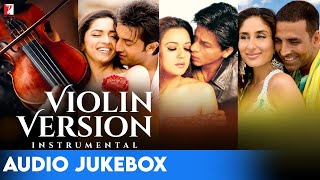 Violin Version | 10 Soulful Melodies | Audio Jukebox | Instrumental | Manas Kumar