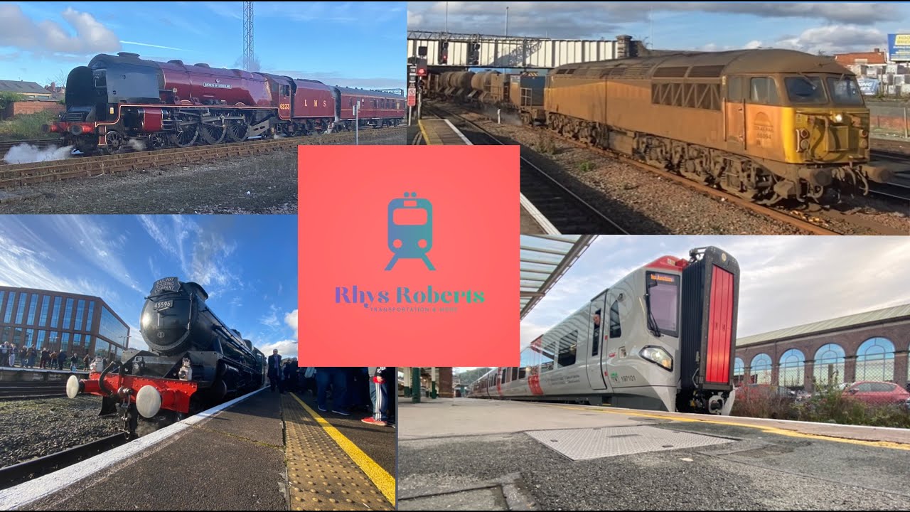 *2 Steam Trains* Trains at Chester YouTube
