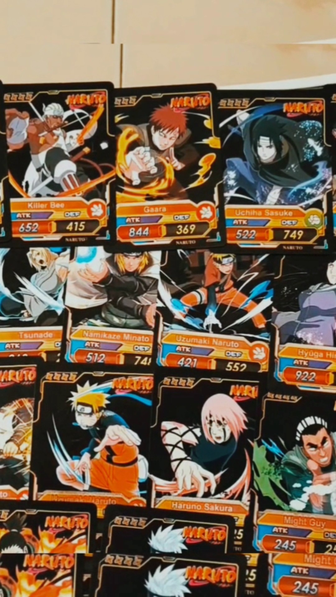 NARUTO TRADING CARDS 🍥🍜/ #narutofans #naruto - YouTube