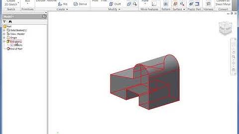 Create Sketches | Inventor 2014 Help | Essential Skills Videos