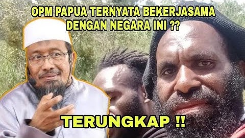TERUNGKAP !! OPM PAPUA KERJA SAMA DENGAN INI | USTADZ ANDRI KURNIAWAN 
