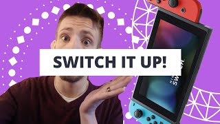 Using my Nintendo Switch on a Teleprompter
