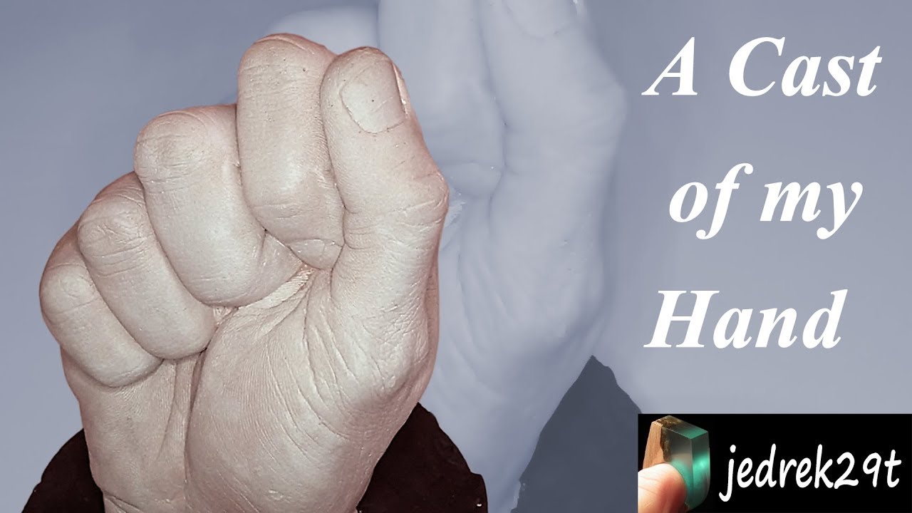 Diy Make A Cast Of Your Hand Wykonaj Odlew Swojej Reki Youtube
