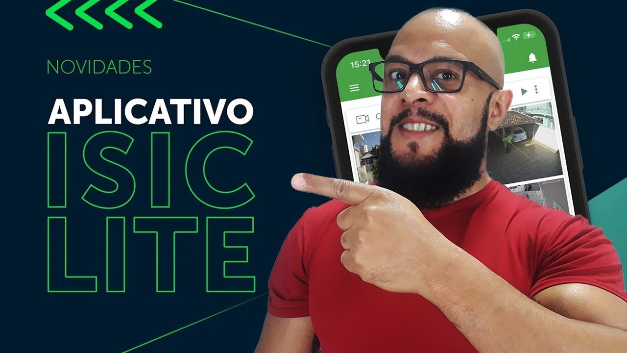 PASSO A PASSO Configurar o aplicativo Isic Lite e Migrar para a Conta Intelbras Cloud 2023