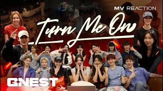 G’NEST Family Reaction to PERSES 'TURN ME ON’ feat. TOBII