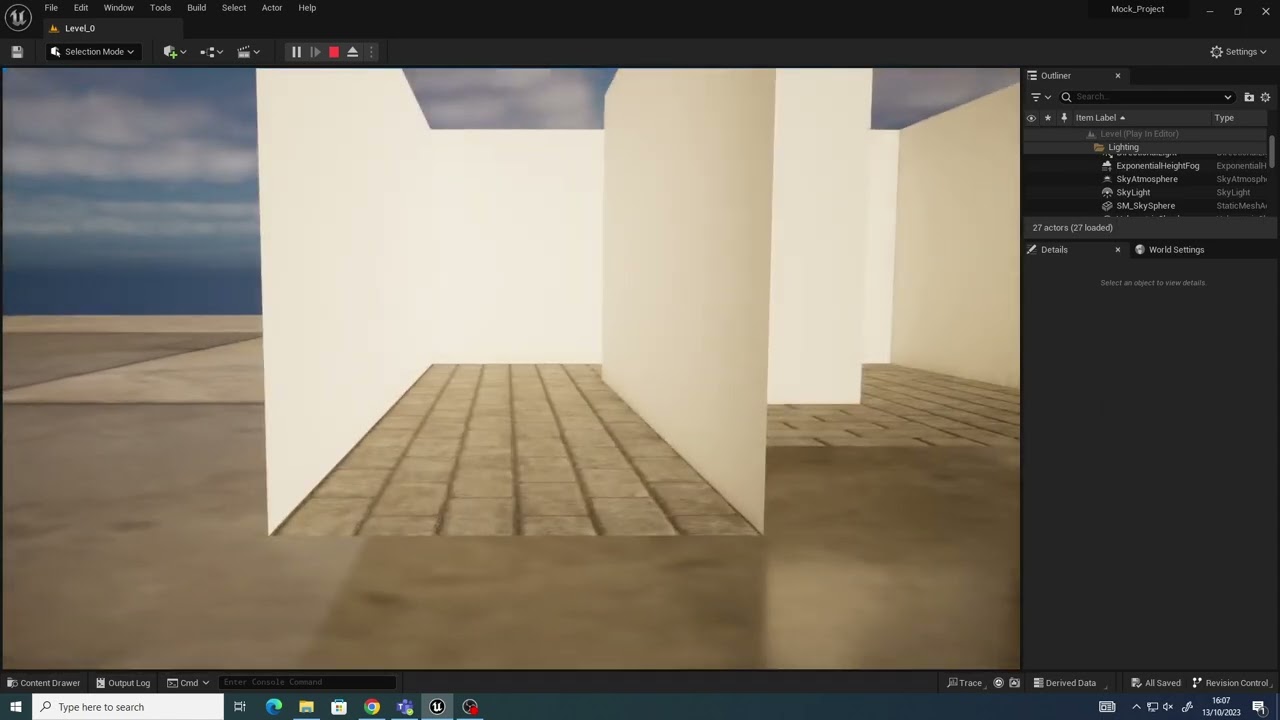 Non Euclidean Demonstration
