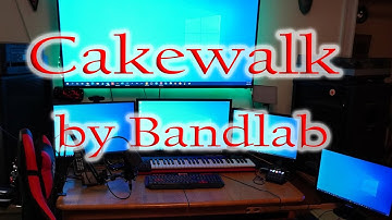 Matrix view In Cakewalk live 4k stream