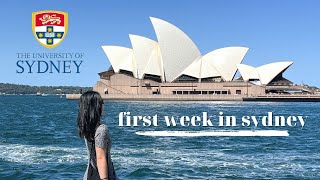 IM GOING BACK TO UNI | first week in sydney 🇦🇺