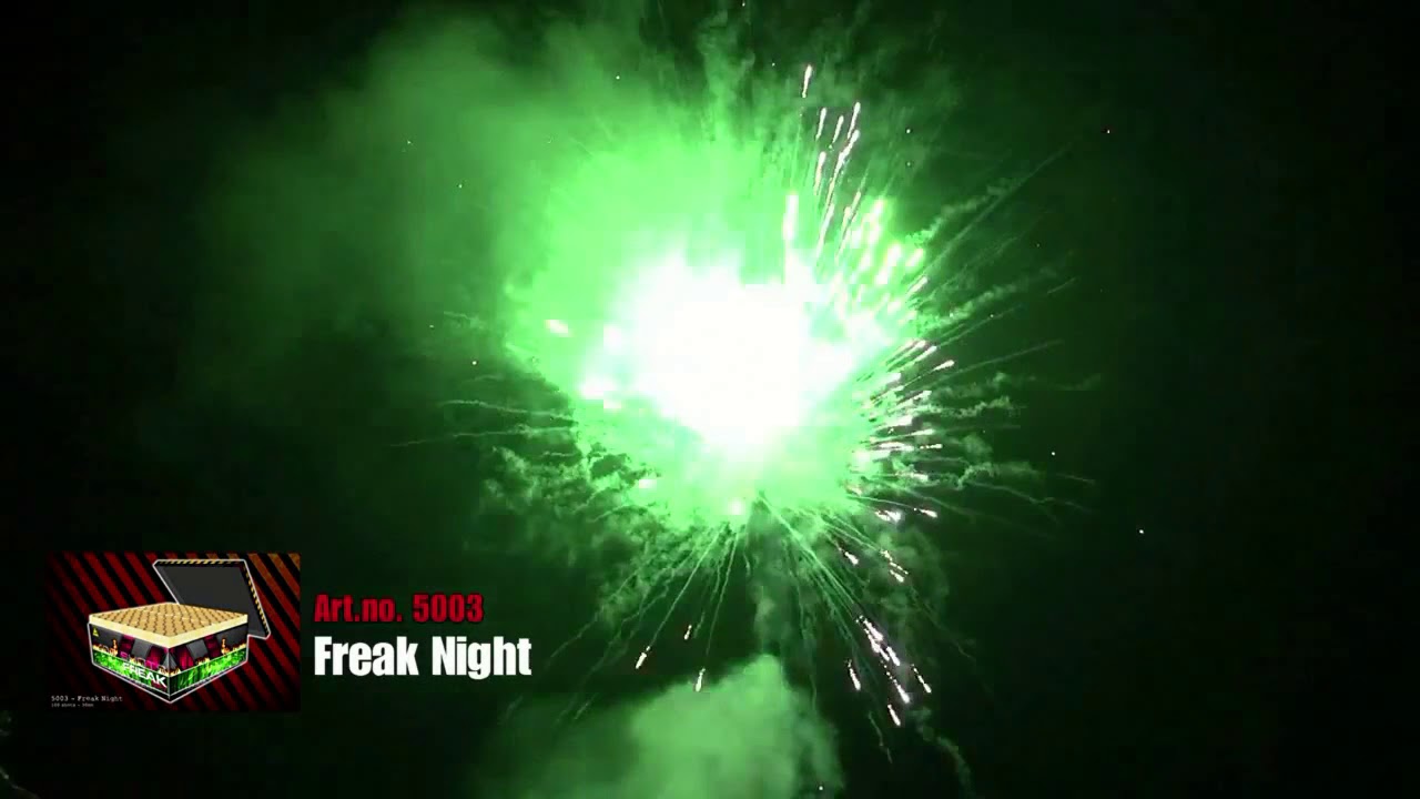 Badko Feuerwerk Freak Night 100sh KAT2 Katan Feuerwerk