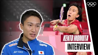 Kento Momota on his struggle at Tokyo 2020 🏸 🇯🇵