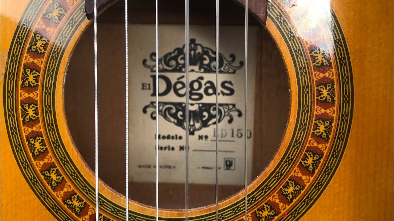 クラシックギター El degas ED 0 メルカリ EL の落札 DEGAS degas 