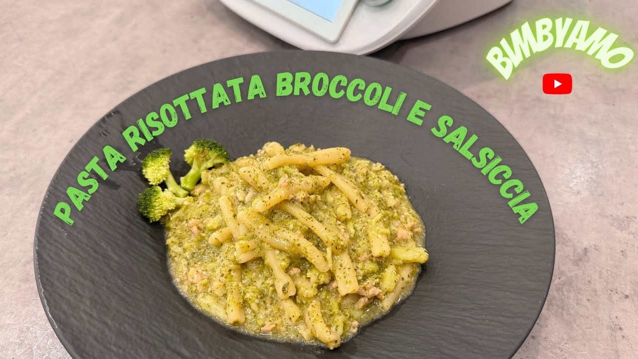 PASTA RISOTTATA BROCCOLI E SALSICCIA, LA PIU VELOCE, LA PIU BUONA, LA PIU GUSTOSA!!