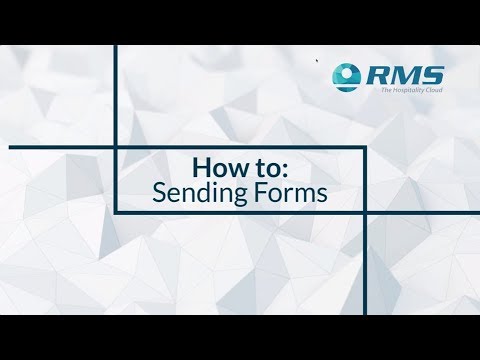 Distributing forms to collect information with RMS Cloud