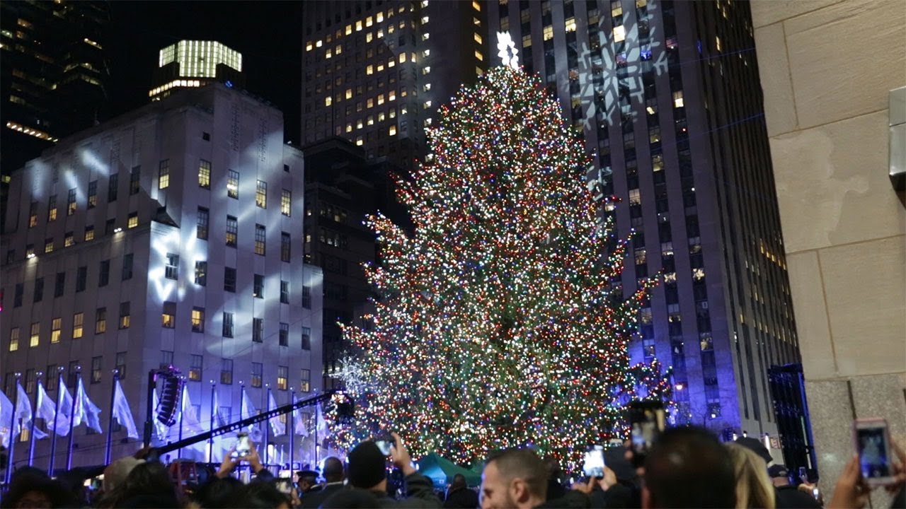 Behind the Scenes at the Rockefeller Center Christmas Tree Lighting