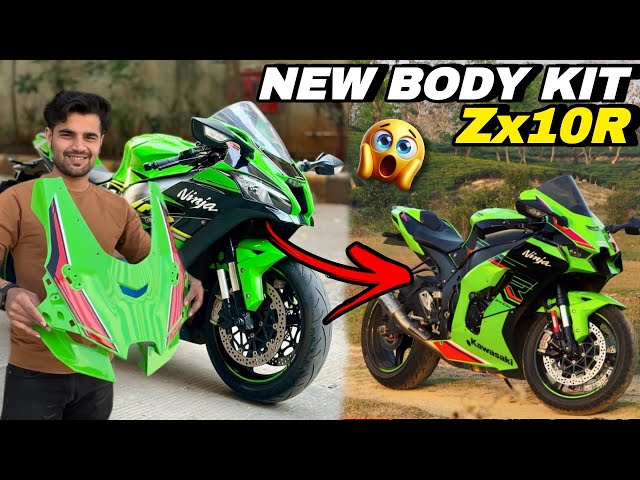トム様　70センチ変更 Converting Old Shape Zx10R Into New Shape Zx10R 💥 - YouTube