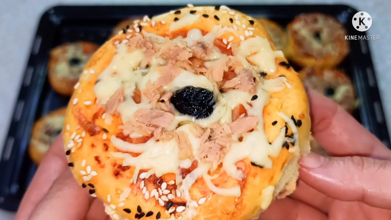 mini Pizzaمملحات  اقتصادية  عجينة سحريةميني بيتزا  اكسبرس بطريقة مبسطة مختلفة ساهلة سريعة