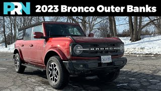 2023 Ford Bronco Outer Banks 4x4 Full Tour & Review