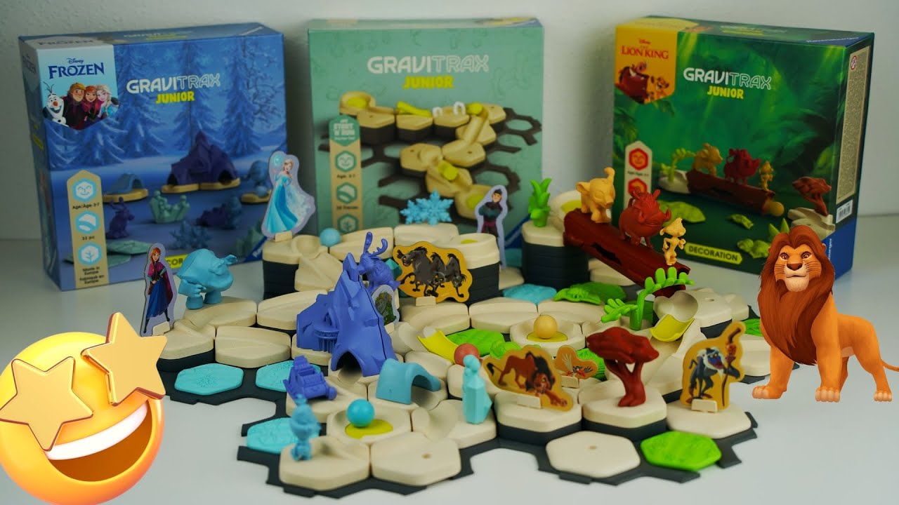 GRAVITRAX Junior Starterset LION KING🦁 und FROZEN❄️ Edition