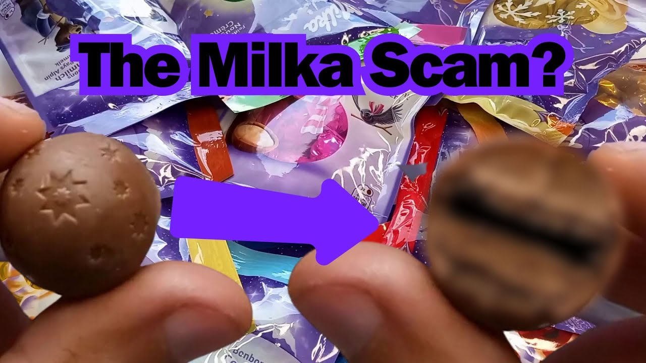 Is this Milka Product a complete scam? Milka Bonbons and Feine Kugeln Christmas edition