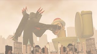 skibidi toilet 78 (part 3) 🕹️Titan Tv Girl vs Big skibidi toilet -  skibidi bath game