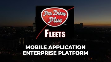 Per Diem Plus Fleets Product Overview