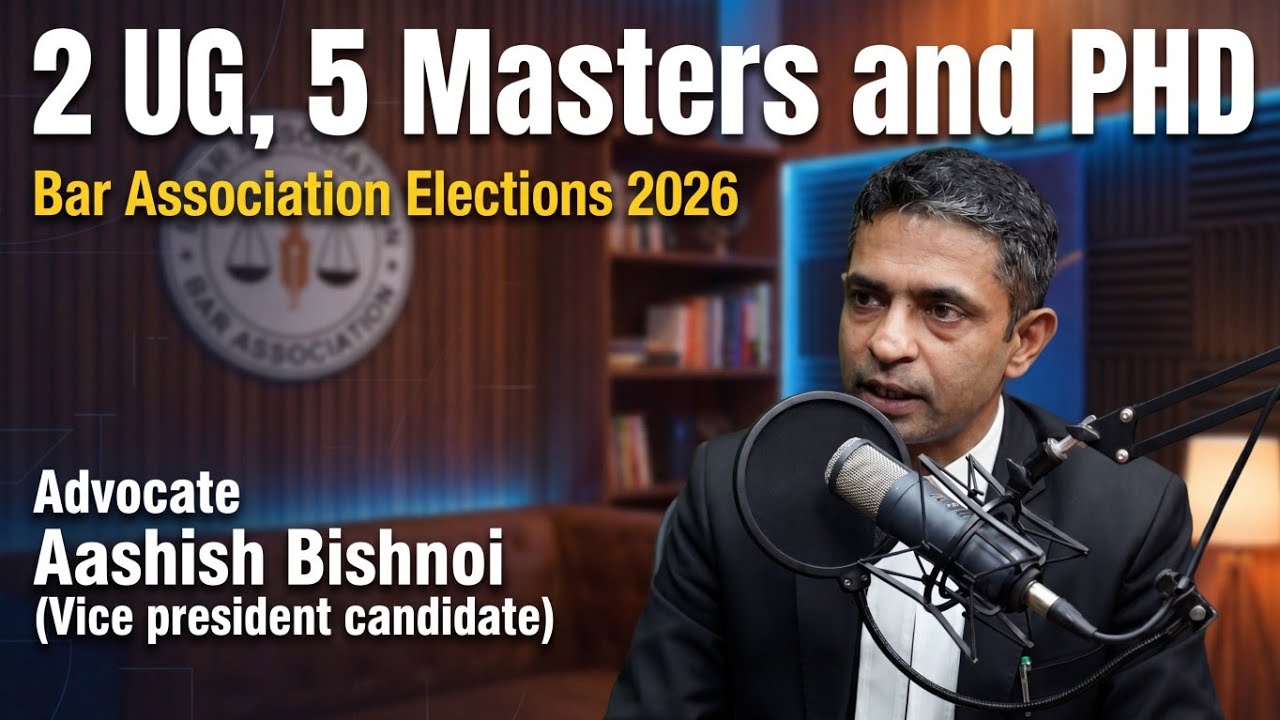 Junior Advocates Deserve Better Facilities” — Aashish Bishnoi Interview | PHHCBA Polls 2026