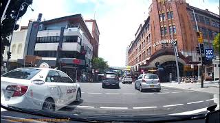 Bad Taxi Driver,Cutting Other Cars Off, Brisbane, Qld, 11012018