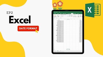 [Howto] Excel ง่ายนิดเดียว EP2 📊 เปลี่ยนตัวเลขทุกแบบให้เป็น รูปแบบของวันที่ (Date)