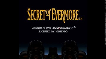 Secret Of Evermore - Title Screen