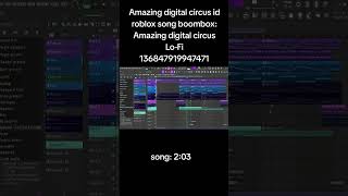 Amazing digital circus id roblox song boombox #роблокс #boombox #song #roblox #amazingdigitalcircus