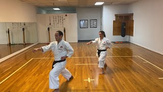 Karate Workout: stance and hip rotation training (HIIT) screenshot 5