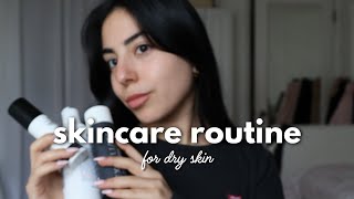 EVERYDAY SKINCARE ROUTINE | what I use for dry skin, glowy results, honestly my favorite products