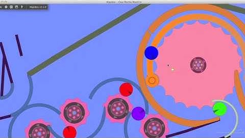 Algodoo Gear Marble Machine By zaroba