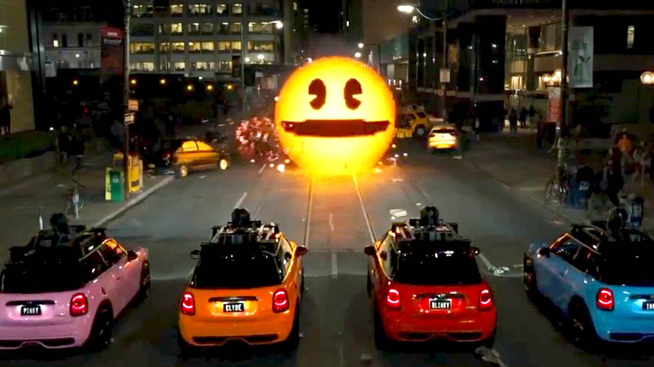 PIXELS Bande Annonce VF (Super HD 1440p) - Les Aliens ont mal interprété nos jeux vidéo :  ils pensent qu'on leur déclare la Guerre !