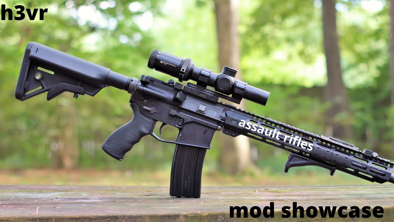 h3vr assault rifles mod showcase! [read description] - YouTube